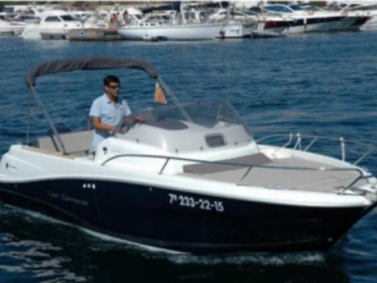 Verhuur Motorboot Jeanneau met vaarbewijs