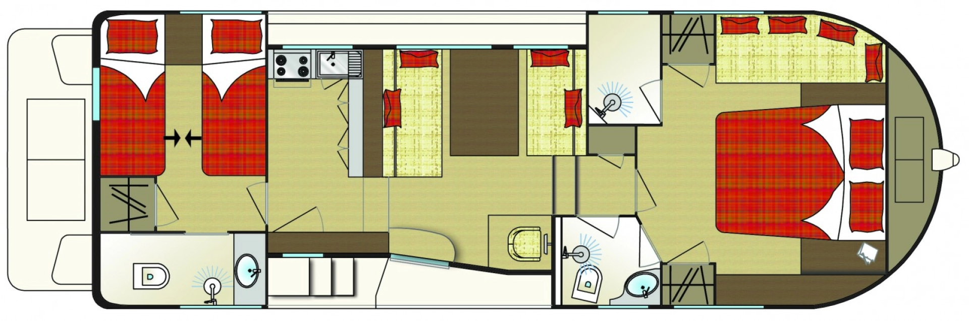 Verhuur Woonboot in Chioggia - Tip-Top L TIP TOP L