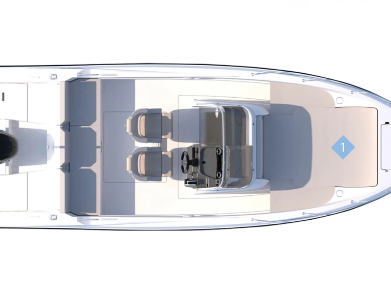 Verhuur Motorboot in Mahón - Quicksilver Quicksilver 675 Activ Open