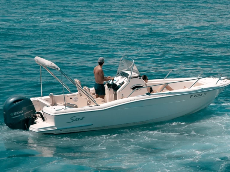 Verhuur Motorboot Scout met vaarbewijs