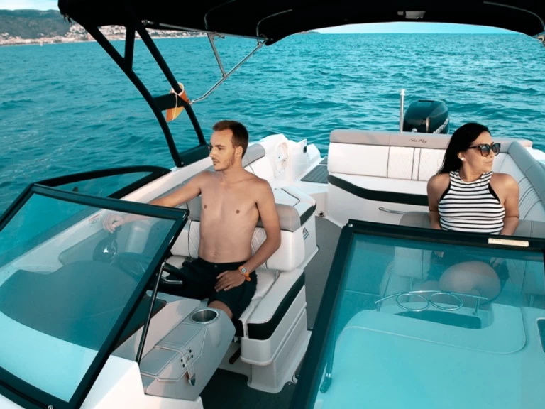 Verhuur Motorboot Sea Ray met vaarbewijs