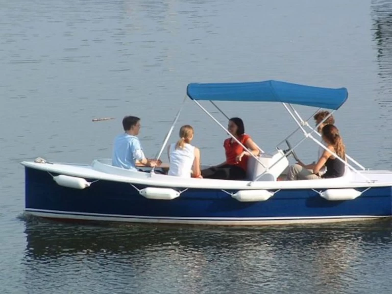 Verhuur Motorboot Ruban Bleu met vaarbewijs