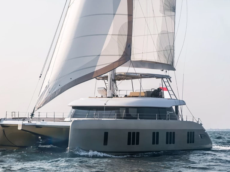 Verhuur Catamaran in Le Marin - Sun Reef Sunreef 50