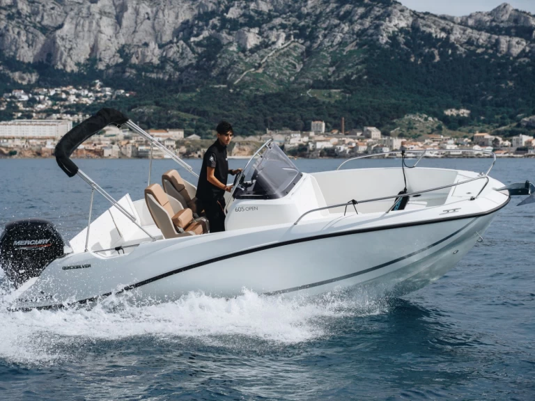 Verhuur Motorboot in Marseille - Quicksilver Activ 605 Open