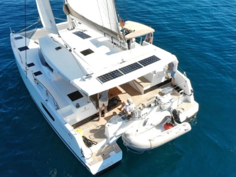 Verhuur Catamaran in Rogoznica - Fountaine Pajot Lucia 40