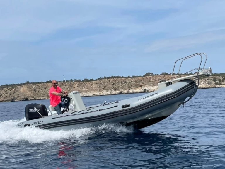 Zodiac Zodiac pro te huur van particulier of professional in Cala Galdana