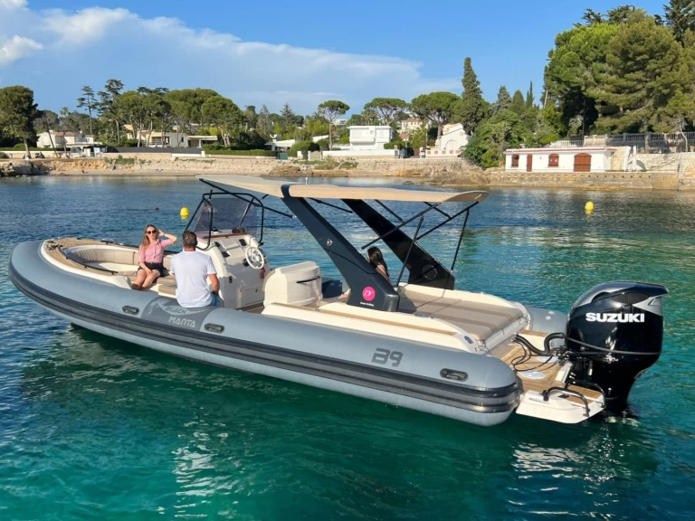 Verhuur RIB in Juan-les-Pins - Black Manta B9