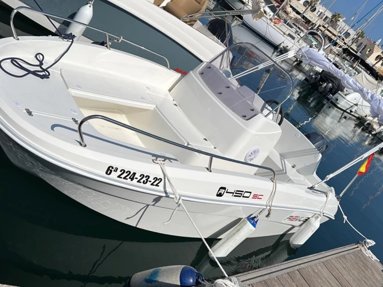 Verhuur Motorboot in Alicante - Remus Remus 450 open