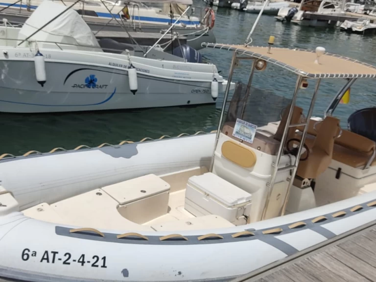 Verhuur RIB Bwa met vaarbewijs