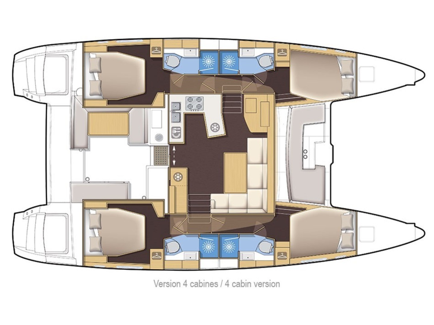 Jachthuur in Alimos Marina - Lagoon Lagoon 450 F via SamBoat