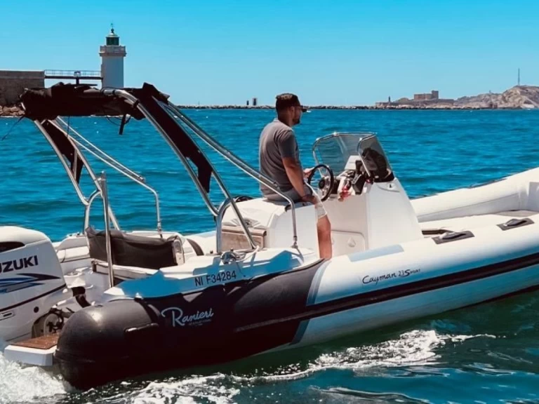 Verhuur RIB Ranieri met vaarbewijs