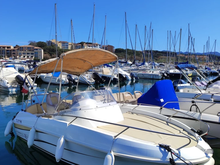 Verhuur Motorboot in Six-Fours-les-Plages - Bénéteau Flyer 5.5 SUNdeck