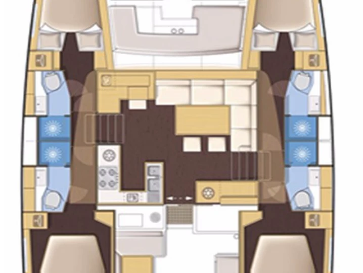 Huur Catamaran met of zonder schipper Lagoon in Sant Antoni de Portmany