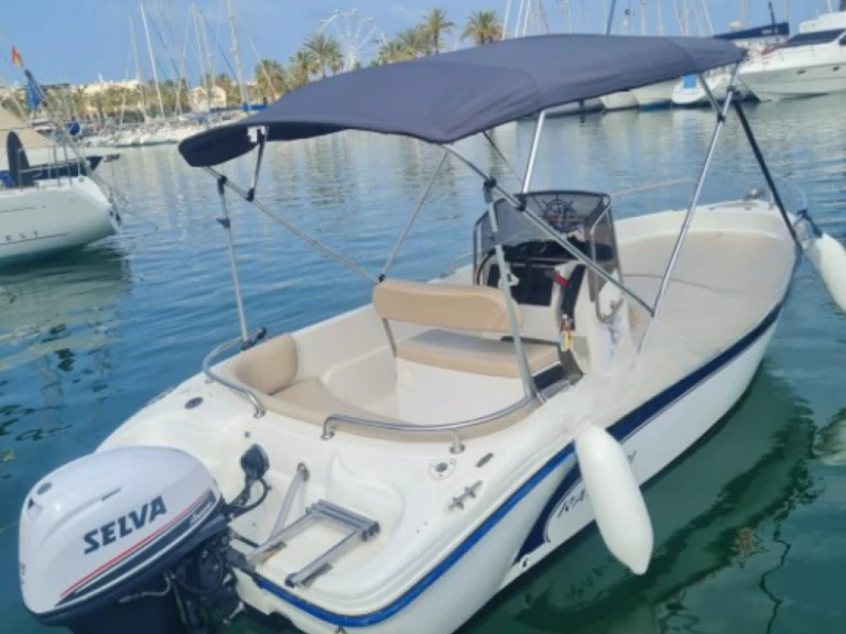 Verhuur Motorboot Ranieri met vaarbewijs