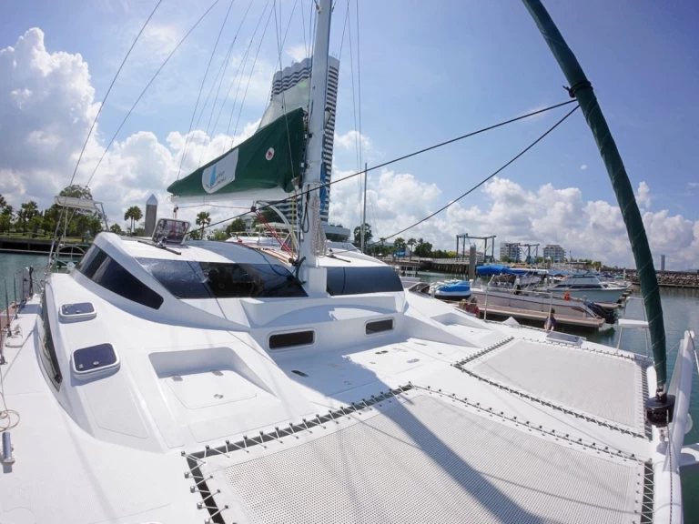 Verhuur Catamaran Island Spirit Yachts met vaarbewijs