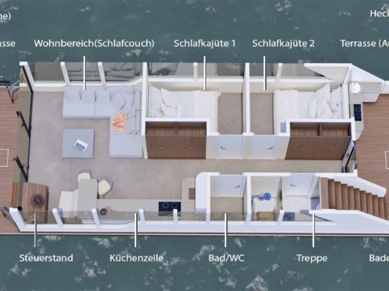 Huur Woonboot met of zonder schipper Luxboot in Buchholz