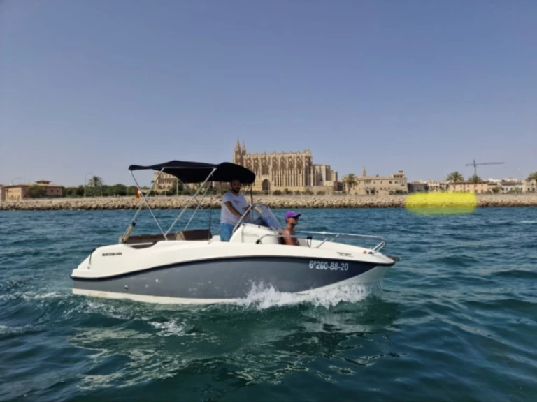 Verhuur Motorboot in Palma de Mallorca - Quicksilver Activ 505 Open