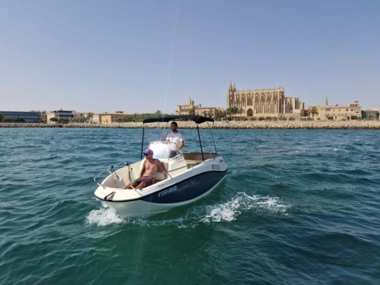 Bootverhuur Quicksilver Activ 505 Open in Palma de Mallorca via SamBoat