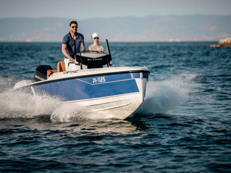 Verhuur Motorboot Saxdor met vaarbewijs