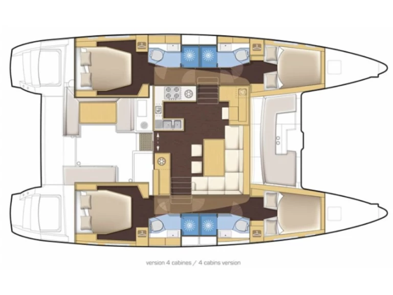 Lagoon Lagoon 450 F te huur van particulier of professional in Nettuno