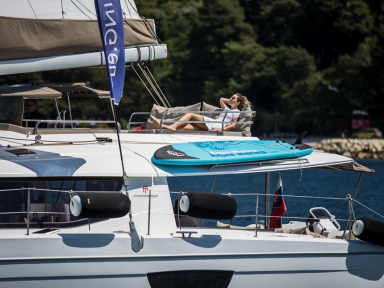 Verhuur Catamaran in Trogir - Fountaine Pajot Saba 50