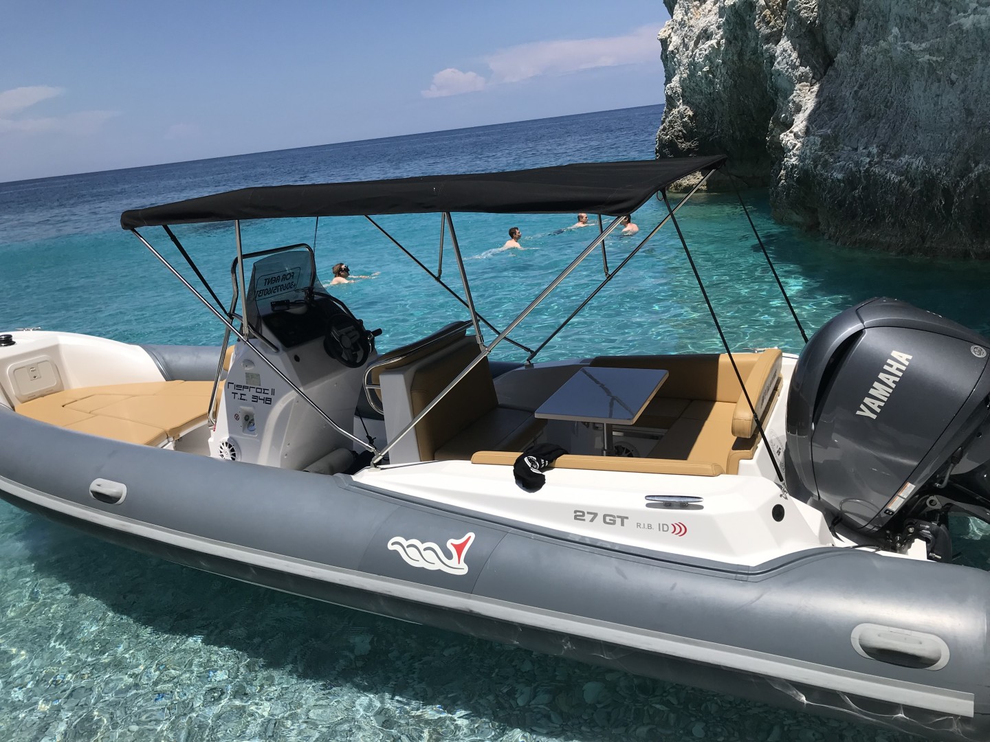 Verhuur van RIB MV Marine 27GT Skiathos (GEORGRE 2) - SamBoat