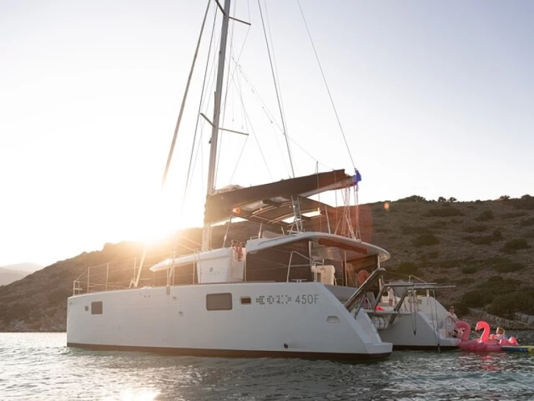 Verhuur Catamaran in Heraklion Municipality - Lagoon Lagoon 450 F