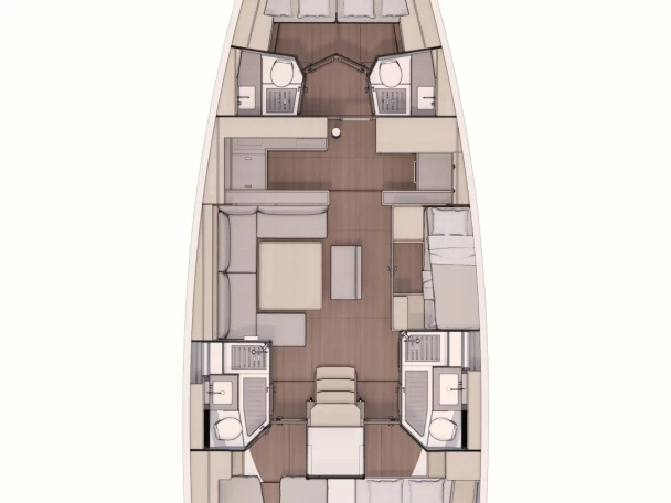 Bootverhuur Furnari goedkoop Dufour 530