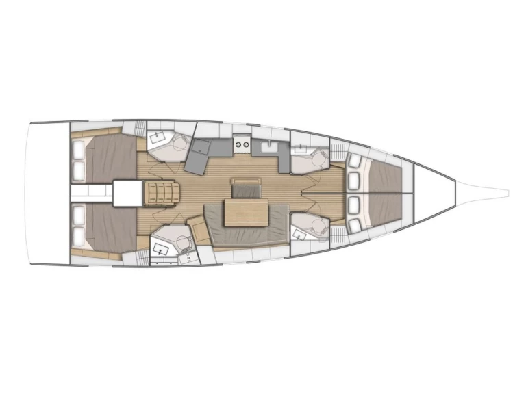 Verhuur Zeilboot in Kos - Bénéteau Oceanis 46.1