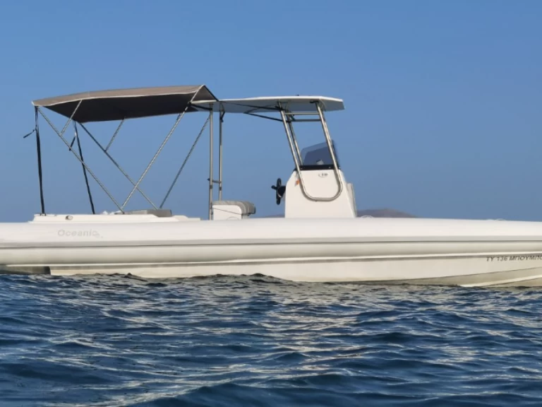 Verhuur RIB Oceanic met vaarbewijs