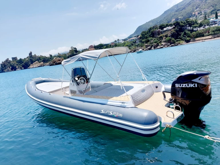 Verhuur RIB Sunsea met vaarbewijs