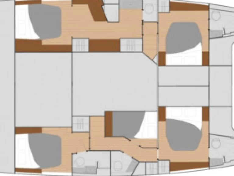 Huur een Fountaine Pajot Saba 50 in Ajaccio