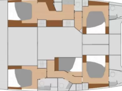 Huur een Fountaine Pajot Saba 50 in Ajaccio