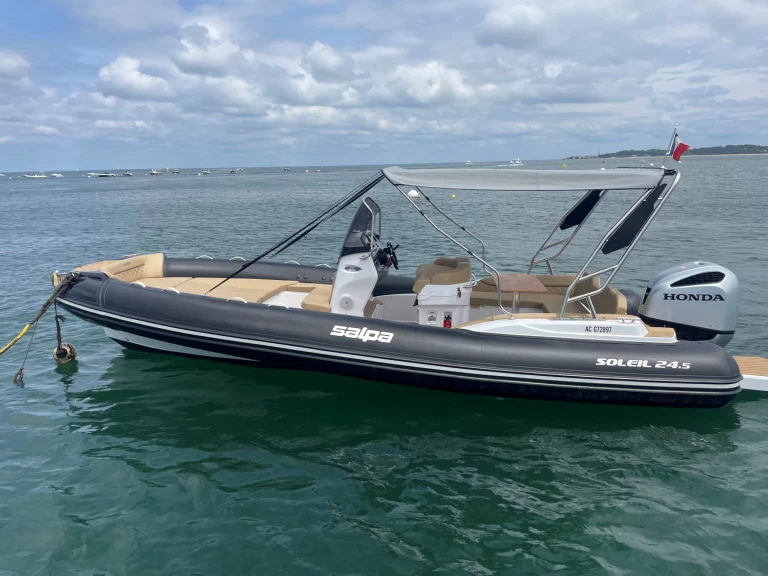 Verhuur RIB Salpa met vaarbewijs