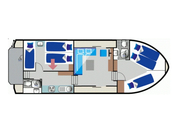 Verhuur Woonboot  met vaarbewijs