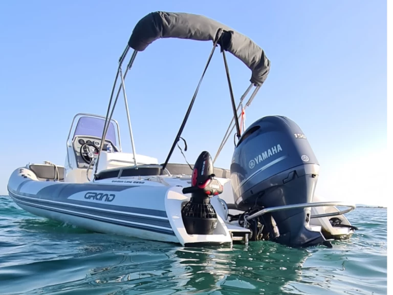 Verhuur RIB Grand Boats met vaarbewijs