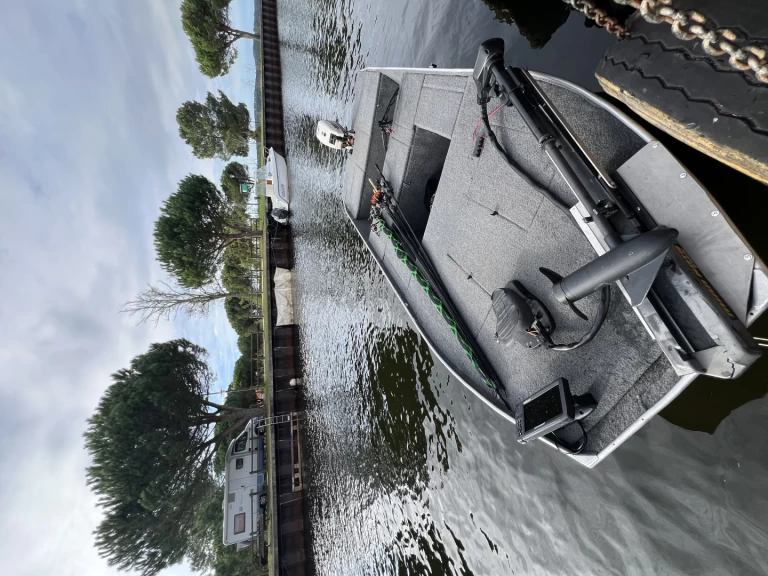 Verhuur Motorboot in Lacanau - La Maltiere Coque alu 4m