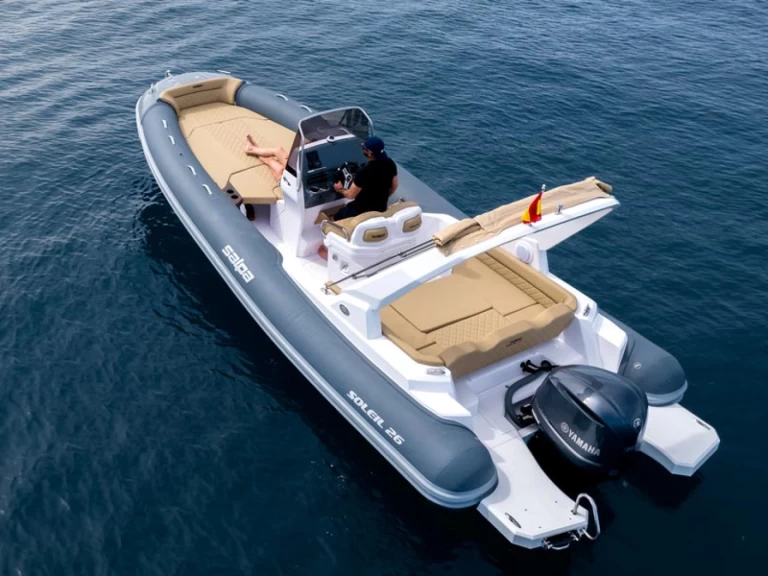 Verhuur RIB Salpa met vaarbewijs