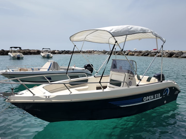 Huur Motorboot met of zonder schipper Barca open in San Lucido