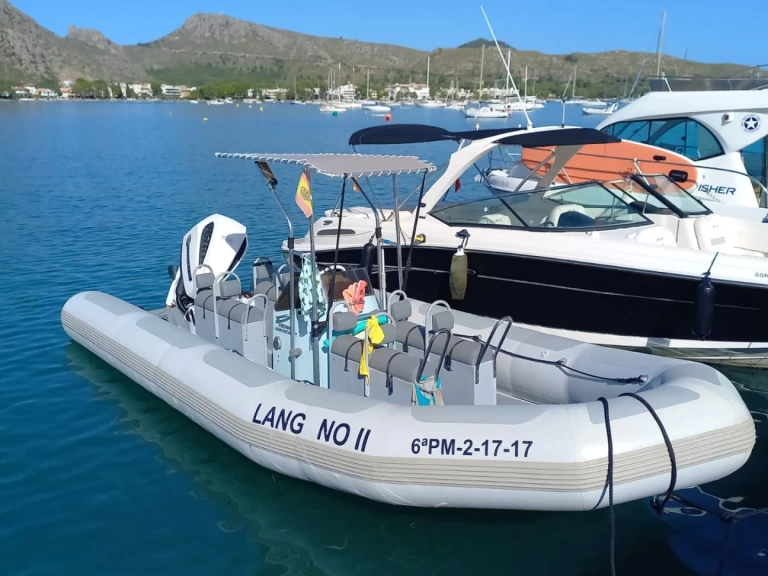 Bootverhuur Alcúdia goedkoop Hurricane 733