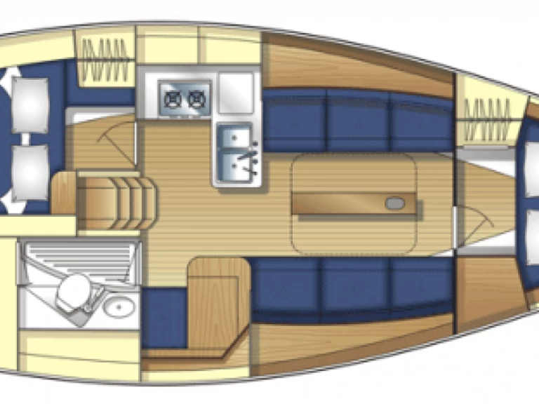 Verhuur Zeilboot J Composites met vaarbewijs