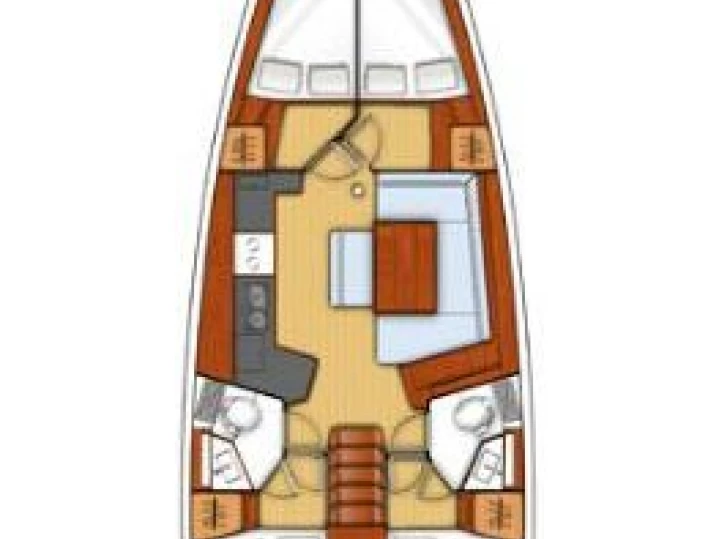 Bootverhuur Tivat goedkoop Oceanis 45