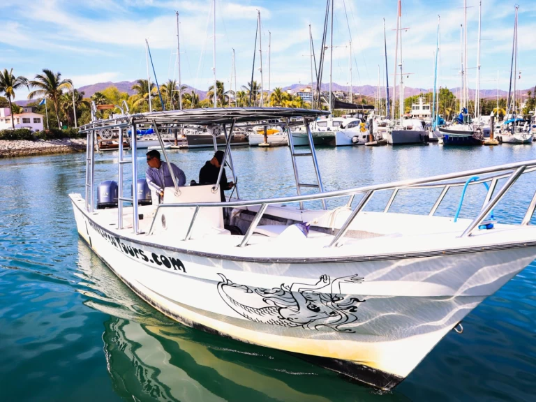 Verhuur Motorboot in Puerto Vallarta - Custom Made Super Panga