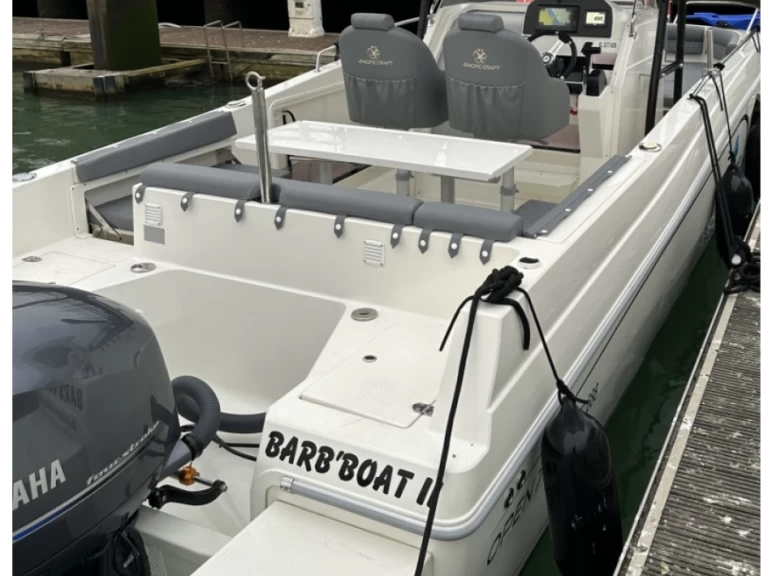 Verhuur Motorboot in Boulogne-Sur-Mer - Pacific Craft Pacific Craft 750 Open