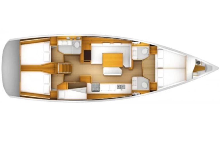 Huur een Jeanneau Sun Odyssey 519 in Kallithea