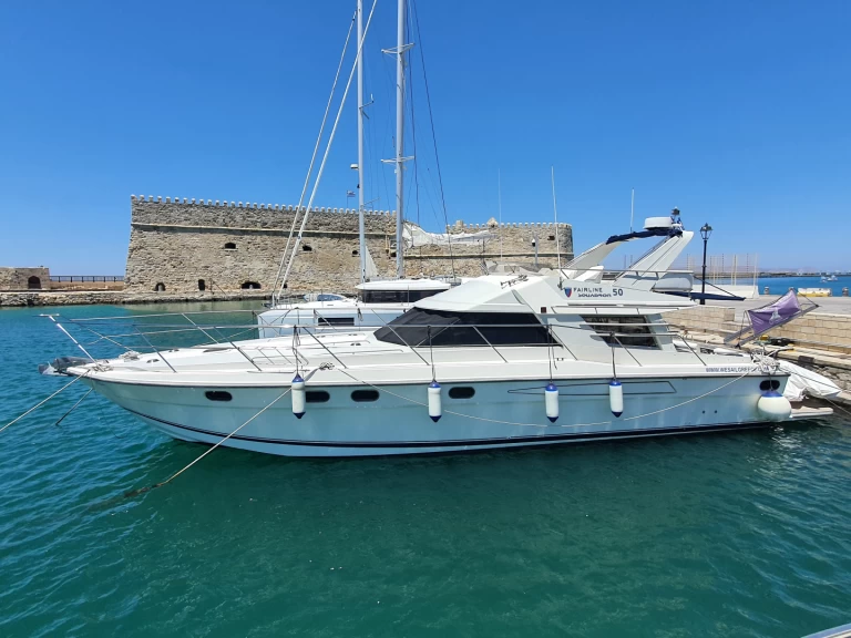 Verhuur Jacht Fairline met vaarbewijs