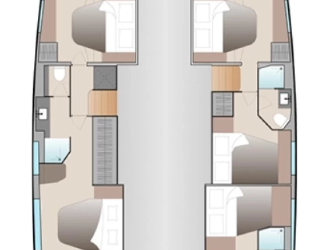 Huur een Fountaine Pajot Aura 51 in Marsh Harbour