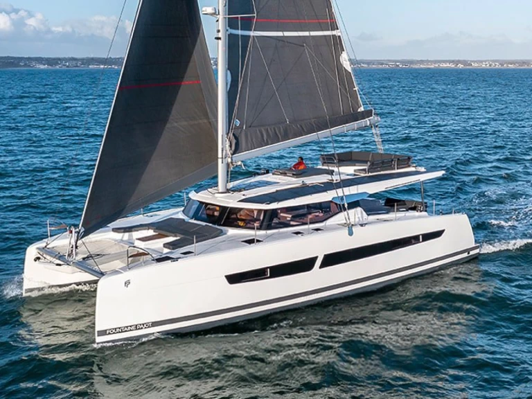 Verhuur Catamaran Fountaine Pajot met vaarbewijs