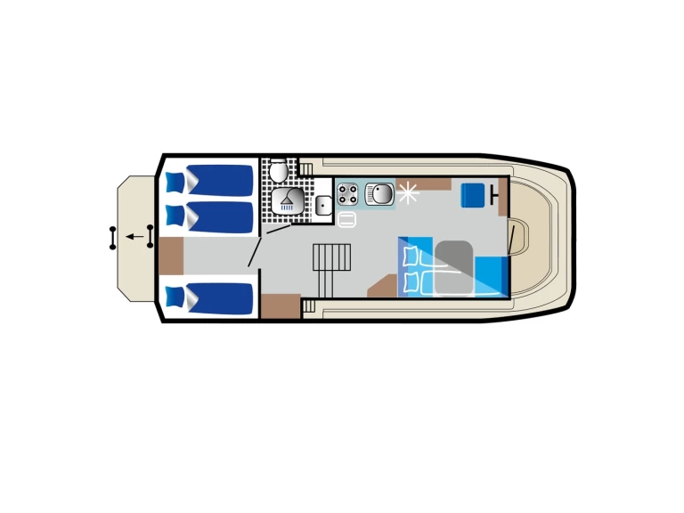 Huur Motorboot met of zonder schipper  in Mildenberg
