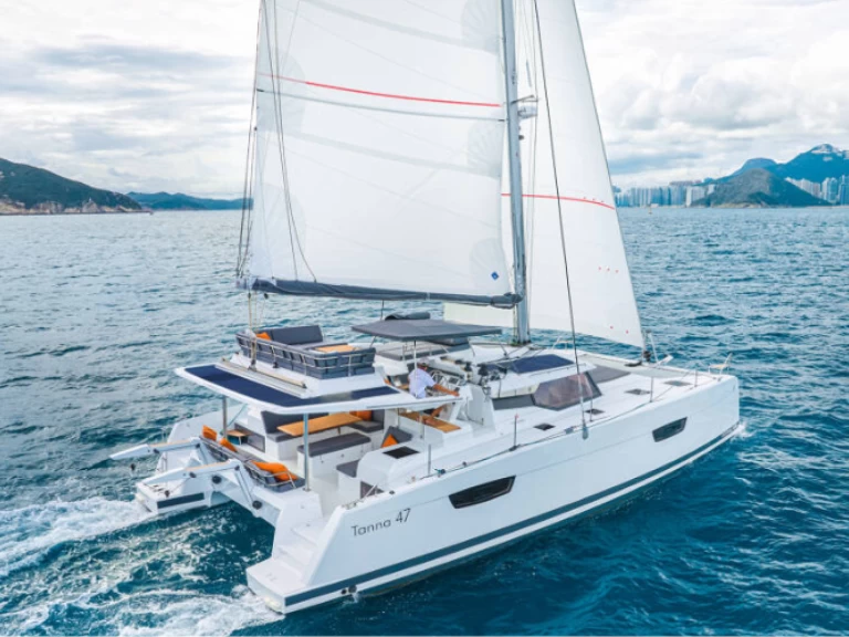 Fountaine Pajot Tanna 47 te huur van particulier of professional in Le Marin